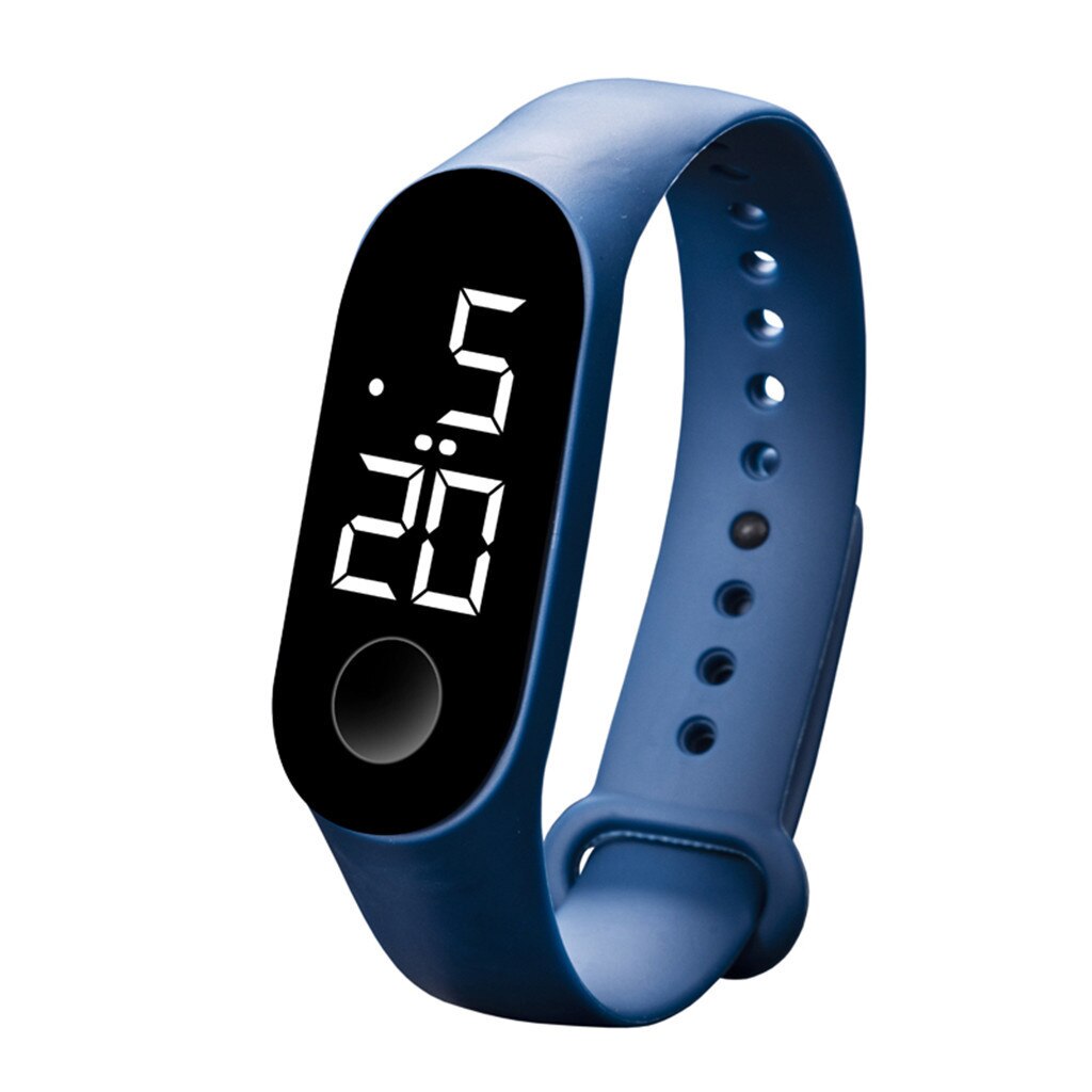 Relojes con Sensor luminoso LED para deportes electrónicos, relojes de para hombres y mujeres, clásicos, reloj deportivo de estilo