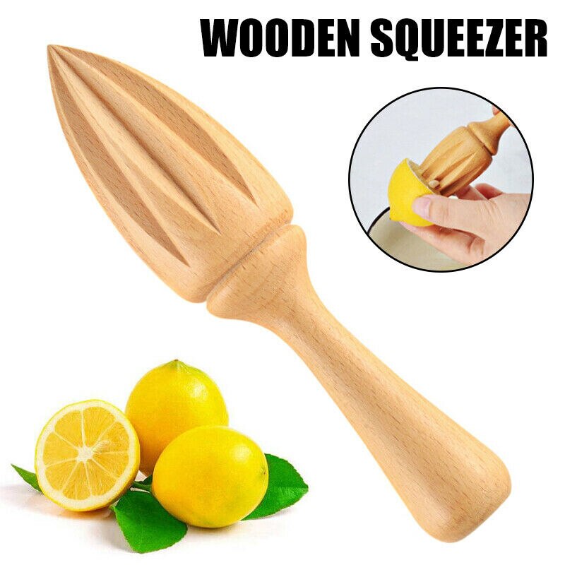 Wooden Handy Manual Juicer Citrus Juicer Orange Lemon Juicer Tool Plastic Squeeze Portable Manual Juicer Kitchen Accessories