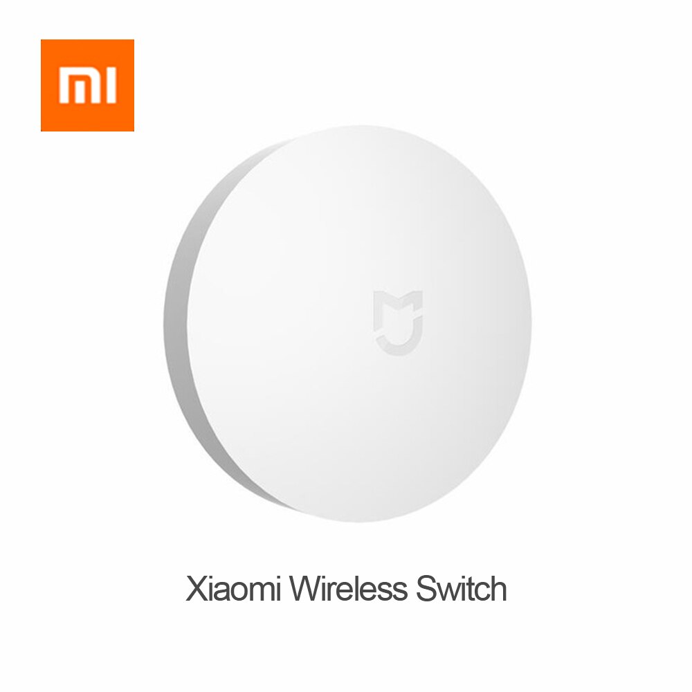 Original Xiaomi Smart Home Kit Gateway Temperature Humidity Sensor Human Body Sensor Door Window Sensor Wireless Switch: Wireless Switch