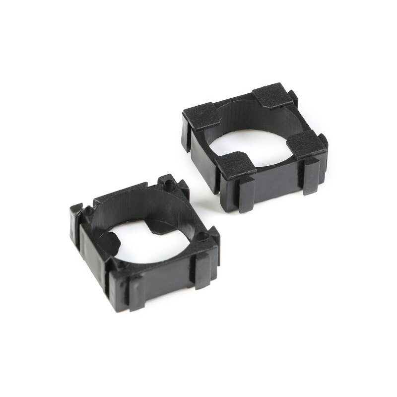10pcs 18650 Lithium Cell Cylindrical Battery Case Holder Batteries Pack Plastic Holder Bracket for Diy Battery Pack