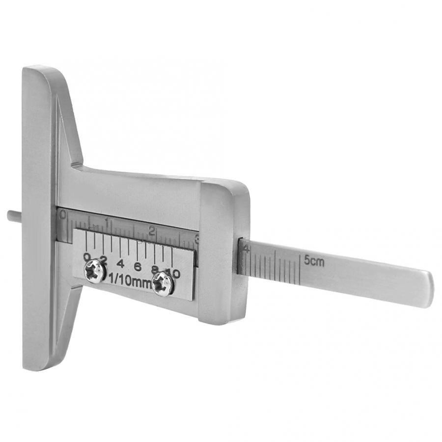 Tire Tread Depth Meter Stainless Steel Car Tyre Tire Gauge Meter Caliper for Car Truck Motorcycle 0-10mm