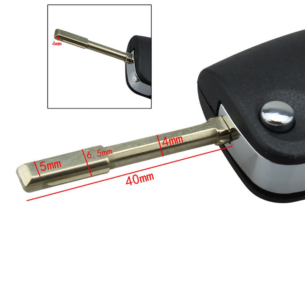 3 Buttonss Remote Flip Folding Autosleutel Fob Shell Cover Voor Ford Focus Mondeo
