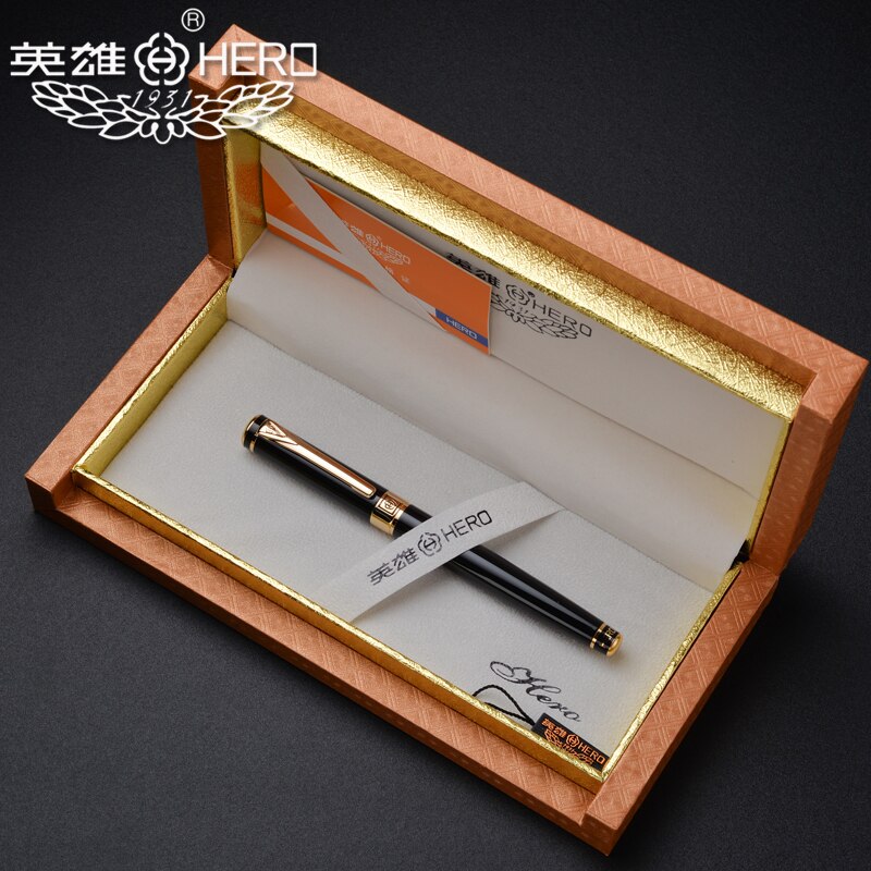 Original Hero 1078 fountain pen high-end eagle pen students calligraphy black