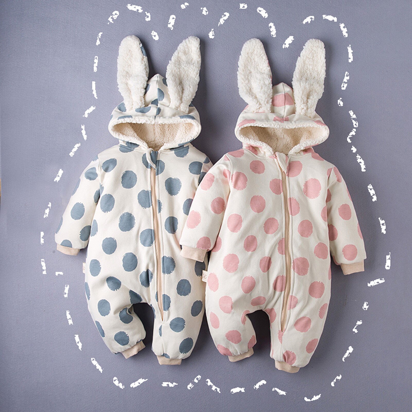 Conjunto de ropa de abrigo para niñas, conjunto de ropa de invierno de algodón grueso para bebés, sudaderas con capucha para niñas, mono, traje para niños, ropa para niños