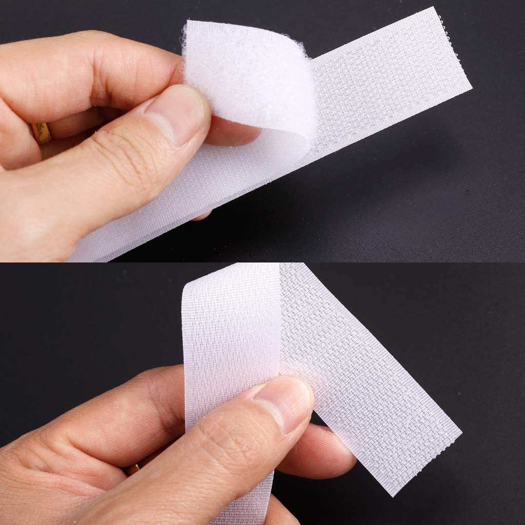 1Meter 16-150mm Sew on Hook and Loop Non-Adhesive Fastener Tape Nylon Strips Fabric Interlocking Tape Adhesive Diy Accessories