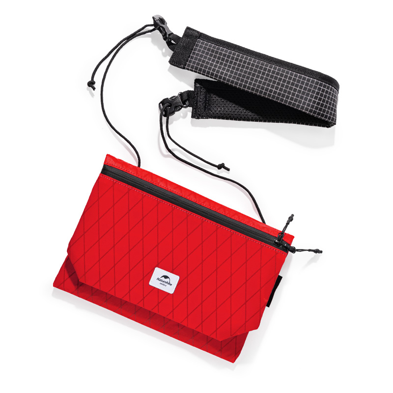 Naturehike XPAC Waterproof Shoulder Bag Ultralight Messenger Bag Leisure Travel Cross Body Pack for Daily Travel: Red
