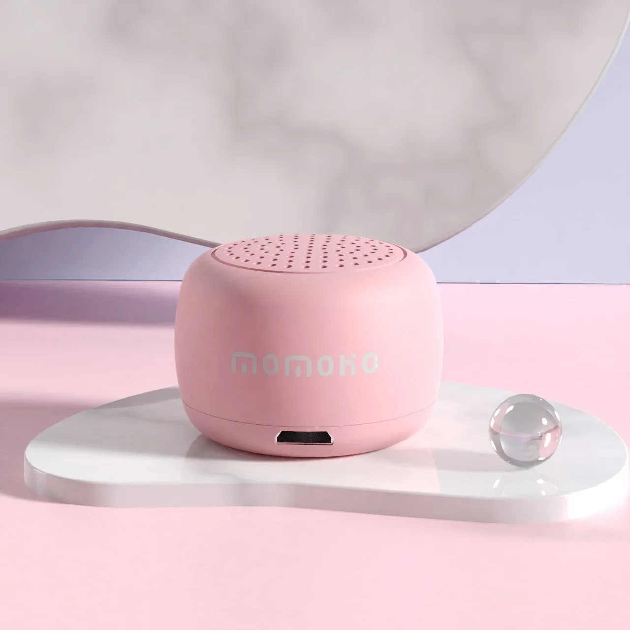 Neuer Mini-Bluetooth-Lautsprecher, niedlicher Audio--Spieler, echte kabellose Freisprech-Auto-Fahrradlautsprecher mit Umhängeband für praktisch-PC