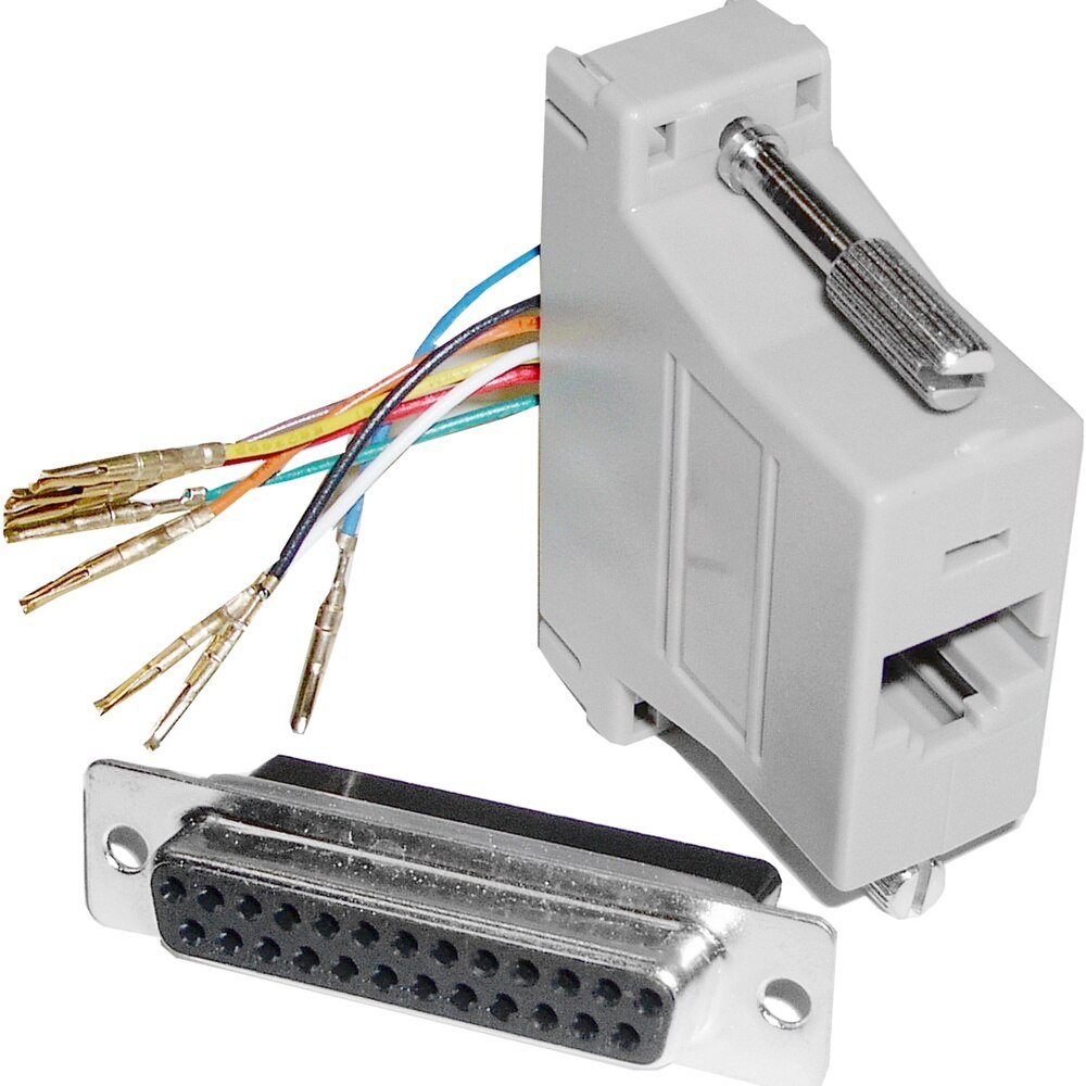 BeMatik-Configurabile RJ45H-DB25H adattatore