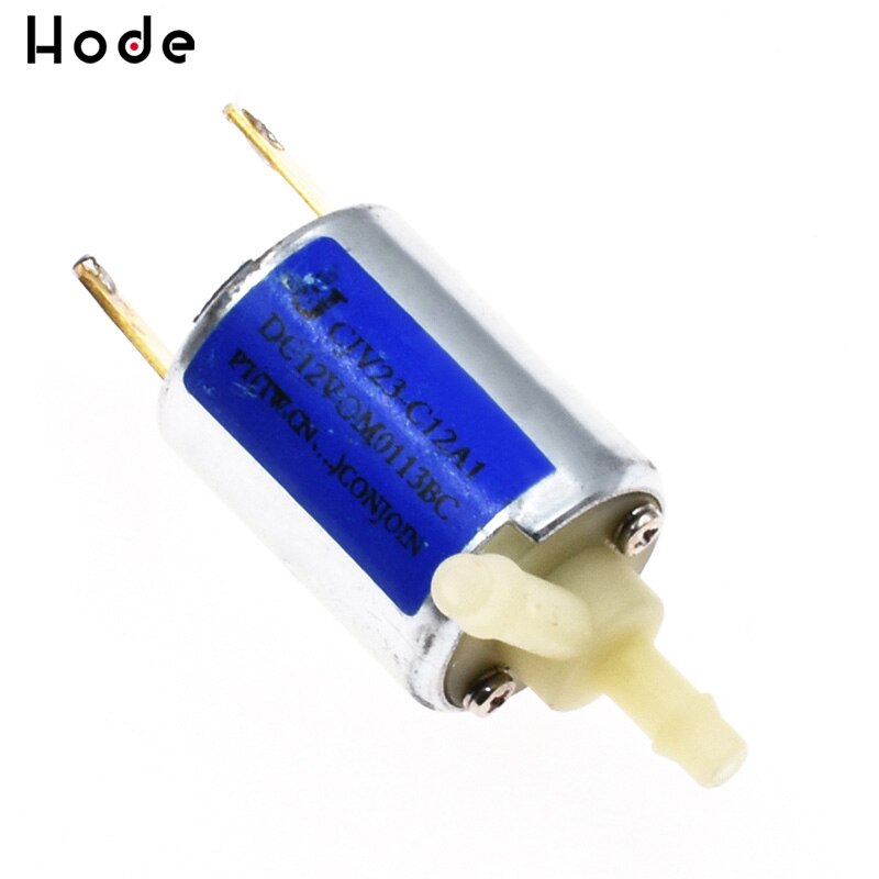 Mini mikro magnetventil 12v dc elektrisk vann luft gass ventil frarådes normalt lukket