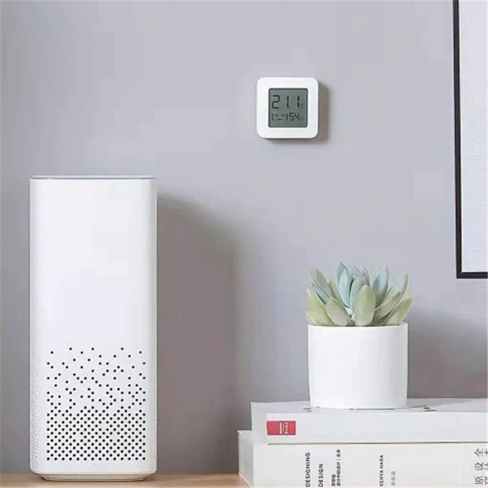 XIAOMI Bluetooth 4.2 Thermometer Hygrometer 2 LCD Screen Digital Temperature Humidity High Precision Smart Sensor App Control