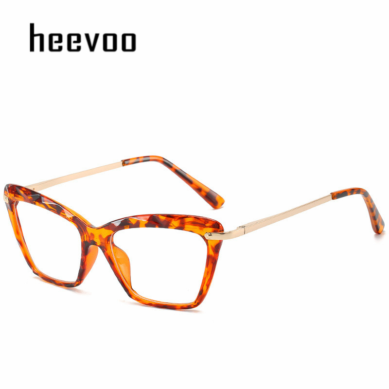Nuevas gafas de ojo de gato sexis para mujer, gafas transparentes de de , gafas transparentes Vintage, gafas con montura óptica: Blanco
