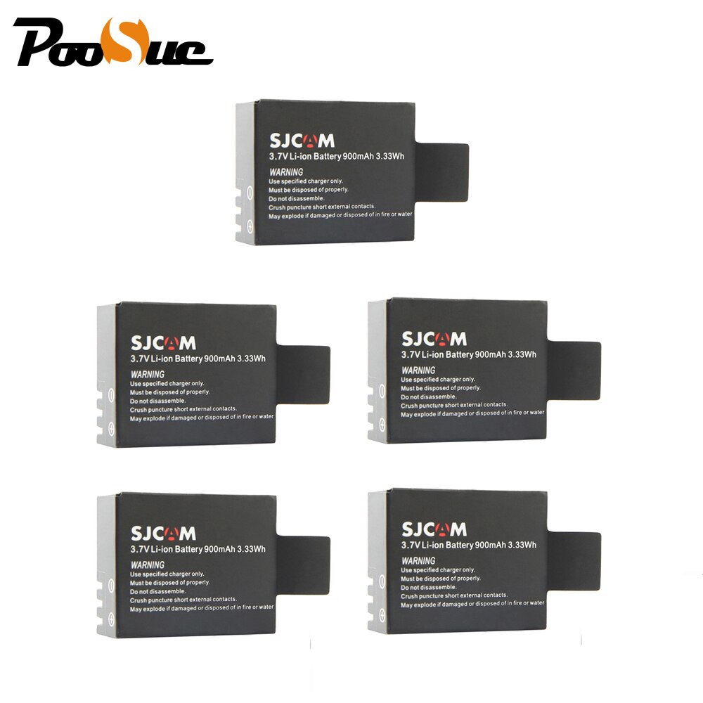 For SJCAM battery SJ4000 SJ5000 SJ6000 SJ7000 SJ8000 SJ9000 battery M10 EKEN 4K H8 H9 GIT-LB101 3.7V Rechargeable Battery