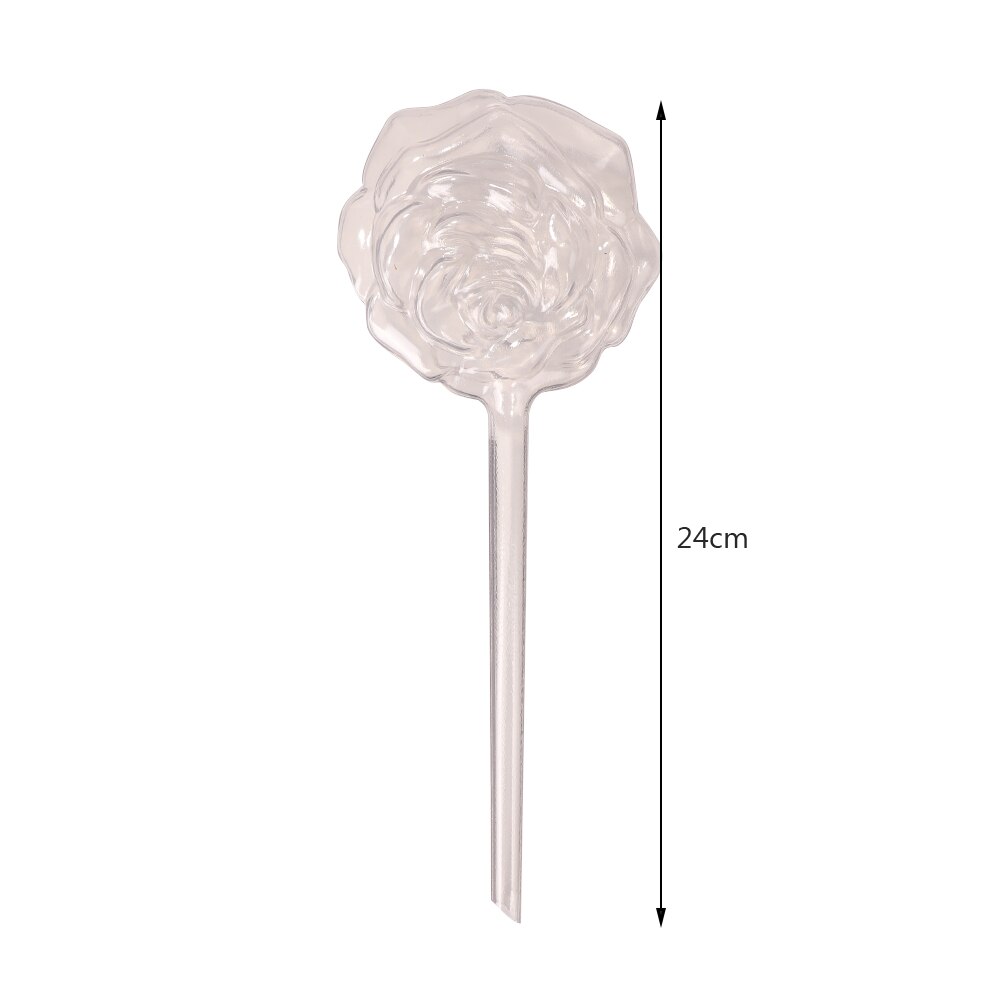 Auto Drip Irrigation Ball Watering Device Garden House Waterer Water Cans Imitation Glass Flower Water Dropper: K