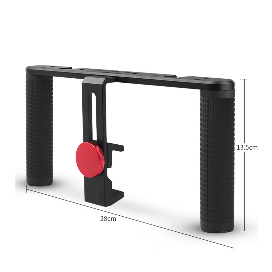 Dual Handheld Gimbal Extension Handle Grip Mounting Bracket Stabilizer for Mobile Phone DSLR Cameras Photo Studio Accessories: Type A