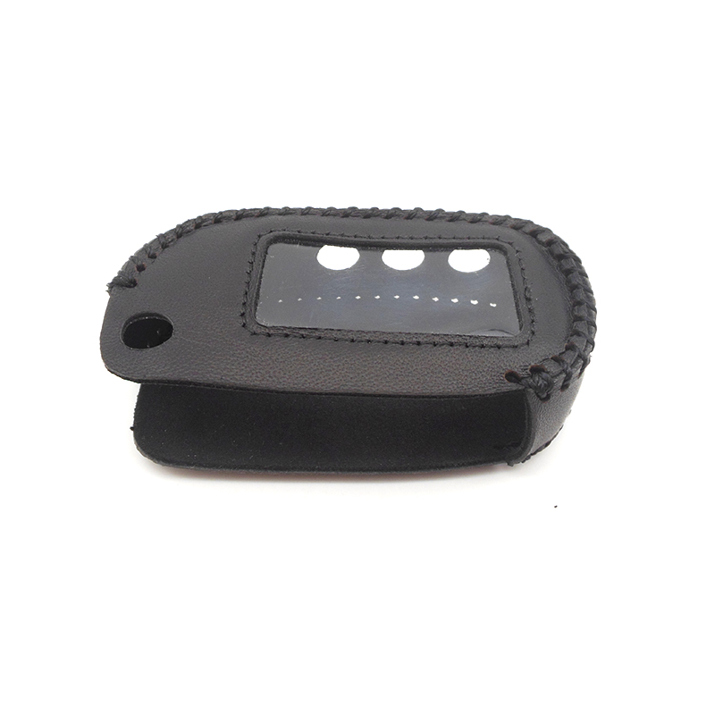 Voor Starline A91 A61 B9 B6 Flip Vouwen LCD Auto Alarm Afstandsbediening Sleutelhanger Lederen Case Fob Sleutel Cover