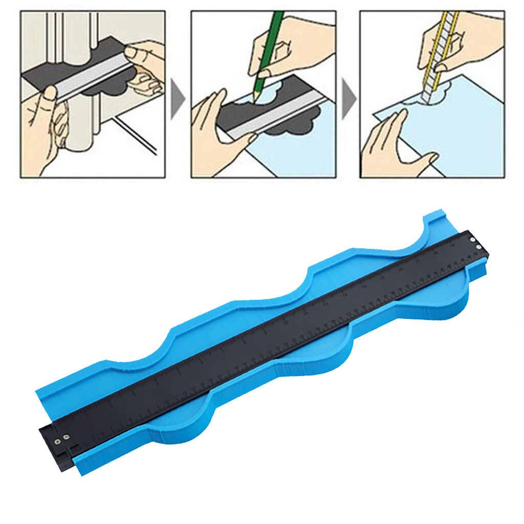 20 Inch ABS Plastic Contour Copy Duplicator Circular Frame Profile Gauge Tool Plus Size