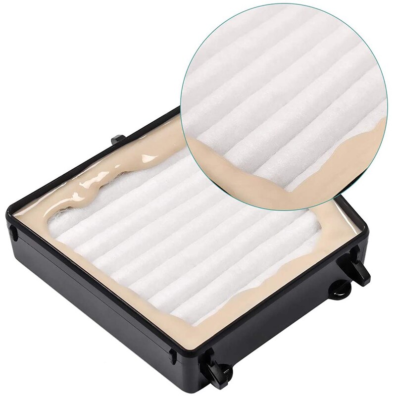 Filters vervangen compatibel met shark  hv390uk hv390 ukt stofzuiger met snoer. vervangend filter voor shark.