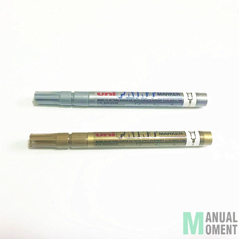 Gundam Markeerstift Modellen Schilderen Pen Metallic Gold Metallic Zilver Model Hobby Coloring Gereedschap Accessoire