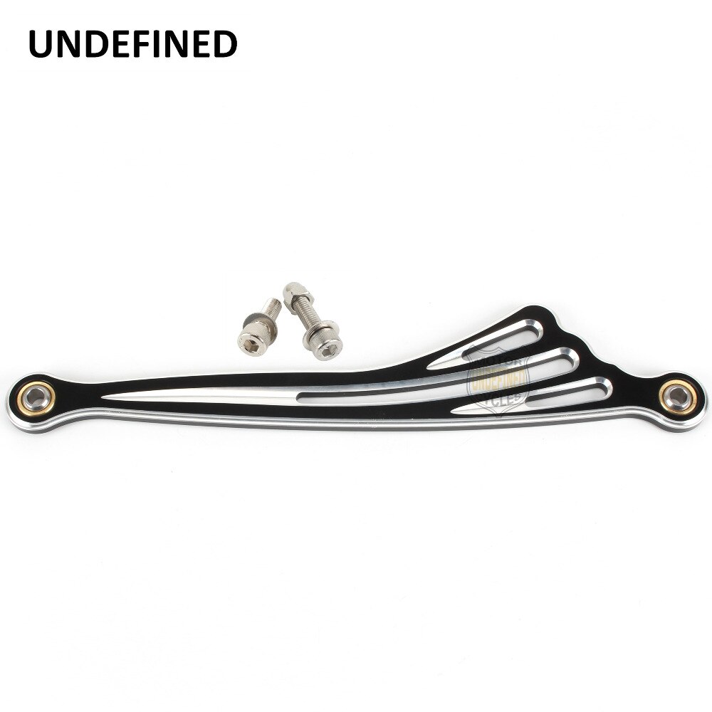 Black Motorcycle Gear Shift Linkage CNC Aluminum Cut Wing For Harley Touring FLHR FLHT FLTC CVO Breakout Fatboy 1986