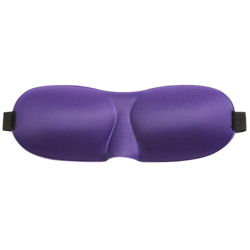 1pc 3D Eye Shade Sleeping Mask Cover Natural Silk Blindfold For Sleep Assist and Eye Relaxation Home Hotel Plane: 11