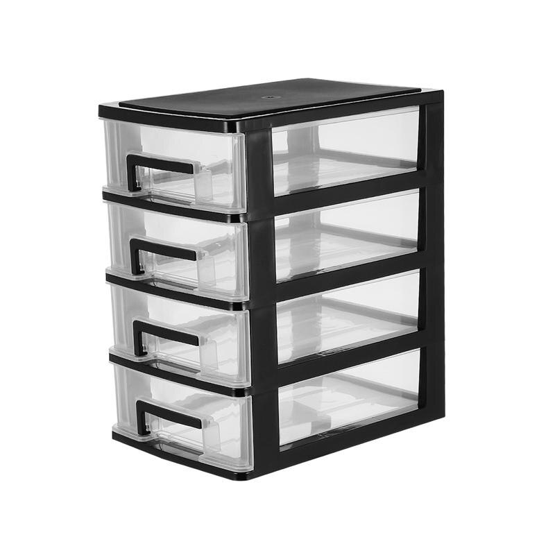 Organisator Lade Opbergdoos Trays Compartiment Divider Huishoudelijke Stapelbaar Kast Keuken Craftdesktop Container: Clear