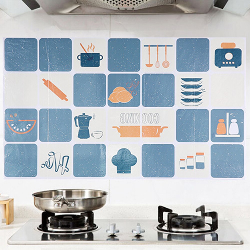 Cartoon Animal Fruit kitchen Wall Sticker for Kitchen fridge cupboard decoration art Decals Removable home stickers wallpaper