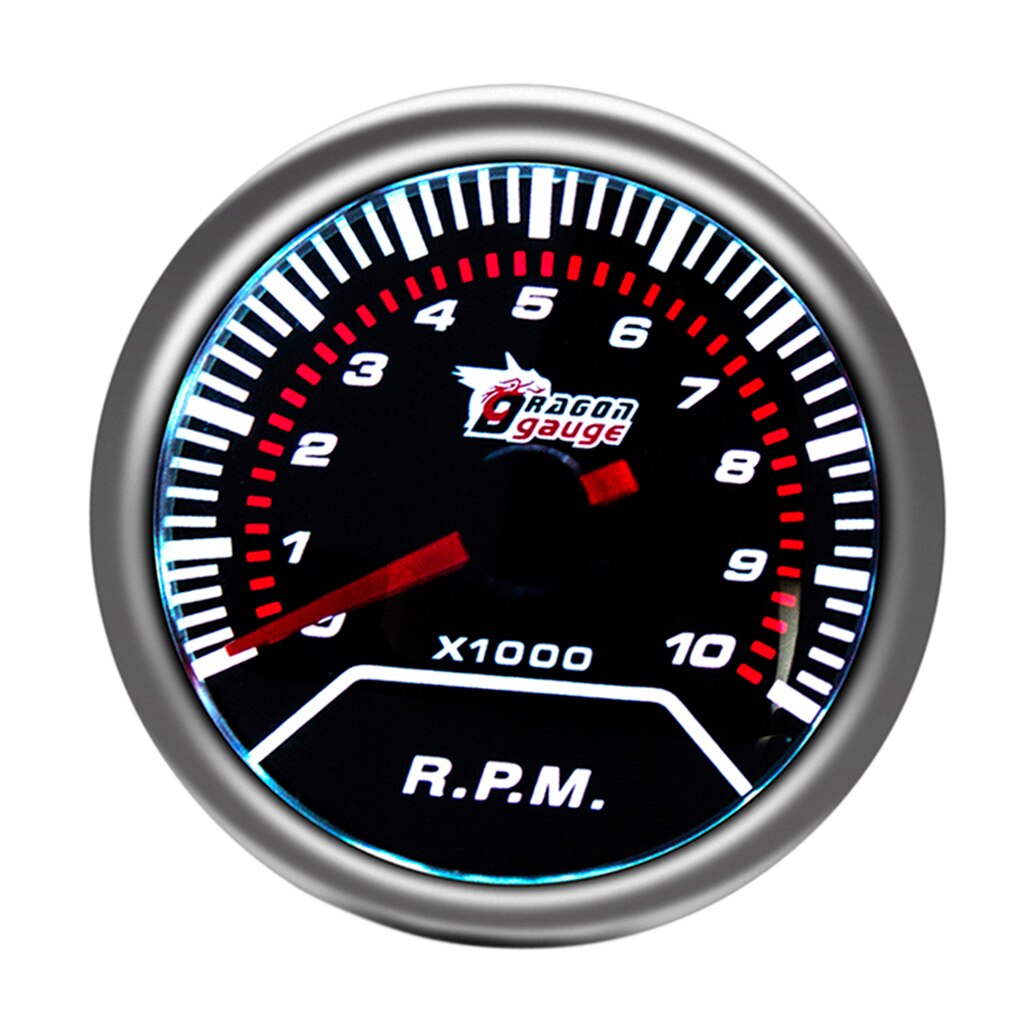 RPM Gauge ×1000rpm Tachometer Stepper Motor Meter with Shift Light Work For for All Kinds of Cylinder Engine