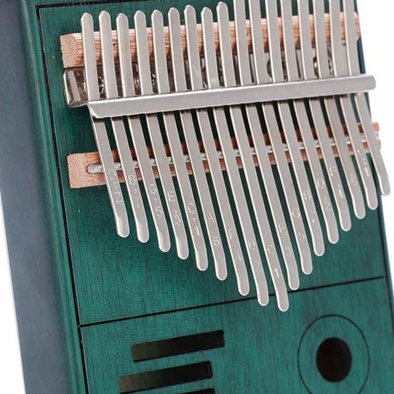 Kalimba 17 teclas pulgar Piano, dedo de madera Piano con Tune martillo, instrumento de música para principiantes niños adultos