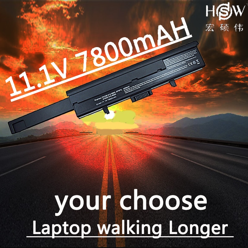 HSW Laptop Battery for dell XPS M1530 312-0660 312-0662 312-0663 451-10528 battery for laptop RU030 TK330 XT828 XT832 battery