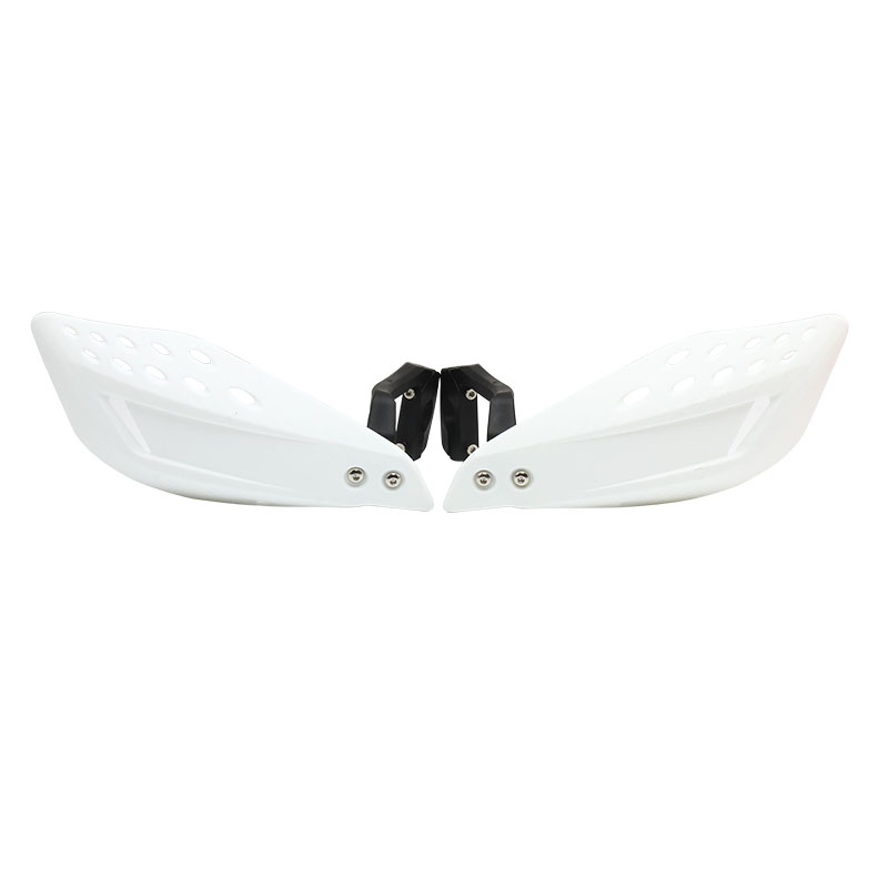 Motocross Lenker Handschutz Schutz Schutz für Motorrad Dirt Pit Bike ATV Quads mit 22mm Handschützer Enduro: WHITE