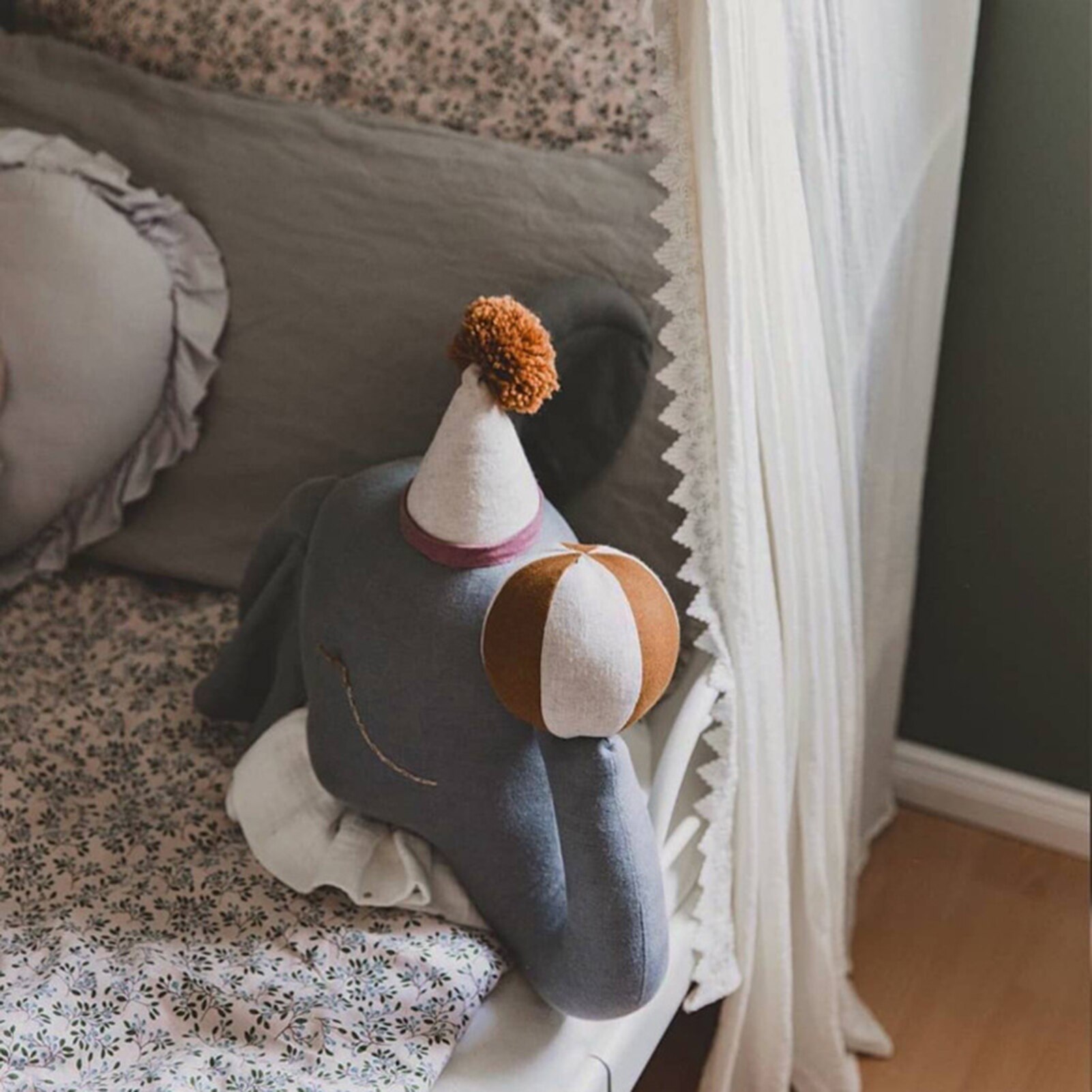 Dier Hoofd Olifant Muur Decor Opknoping Mount Knuffel Pluche Speelgoed Prinses Pop Meisje Kid Kinderkamer