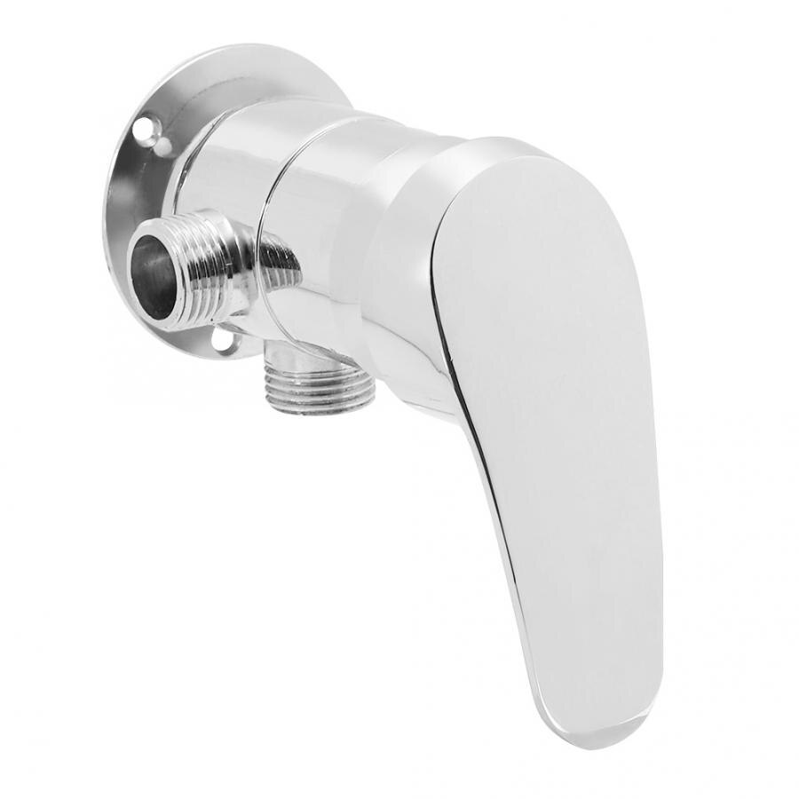 G1/2 Zoll 3Weg Schlecht Winkel Ventil Wasser Separator Dusche T Einstellbare Dusche Kopf Umsteller Schalter Ventil Schlecht Zubehör