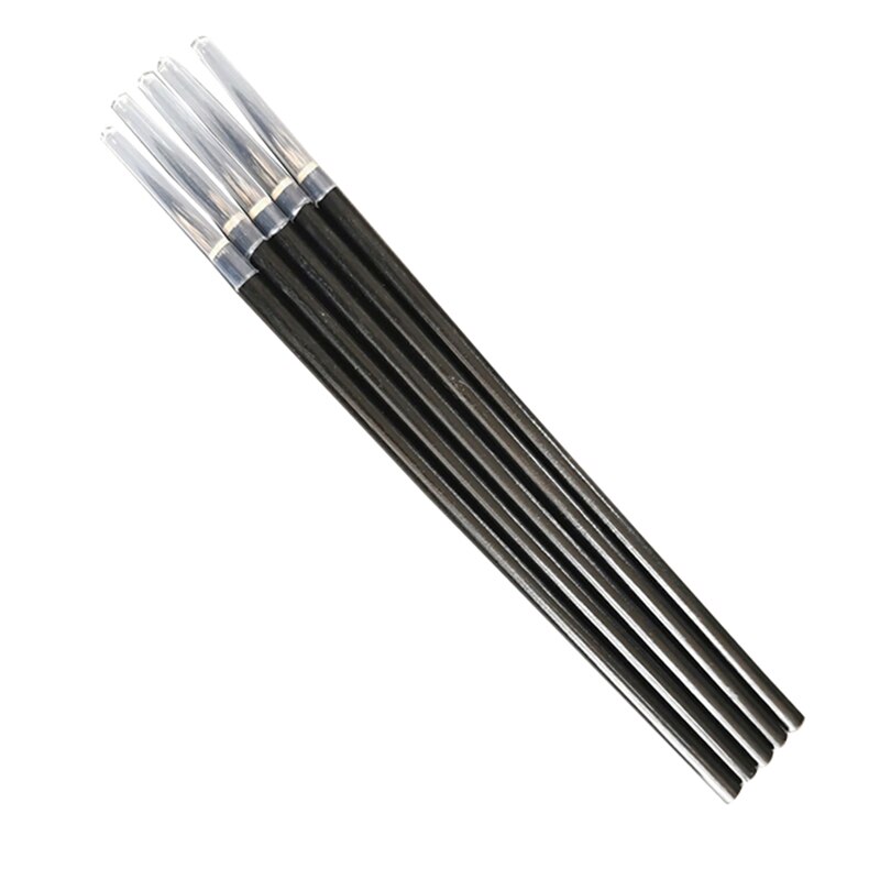 1-10 Pcs Squirrel Hair Brush Hook Line Pen Calligraphy Pen Steel Rod Penholder Painter Watercolor Painting Art Supplies