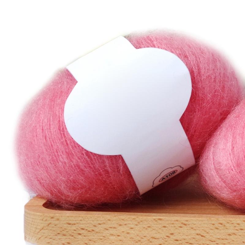 E8BD Mohair Yarn Soft Cashmere Tricoting Wool Yarn Fabrication transformation Artisanat: CAFÉ DORÉ