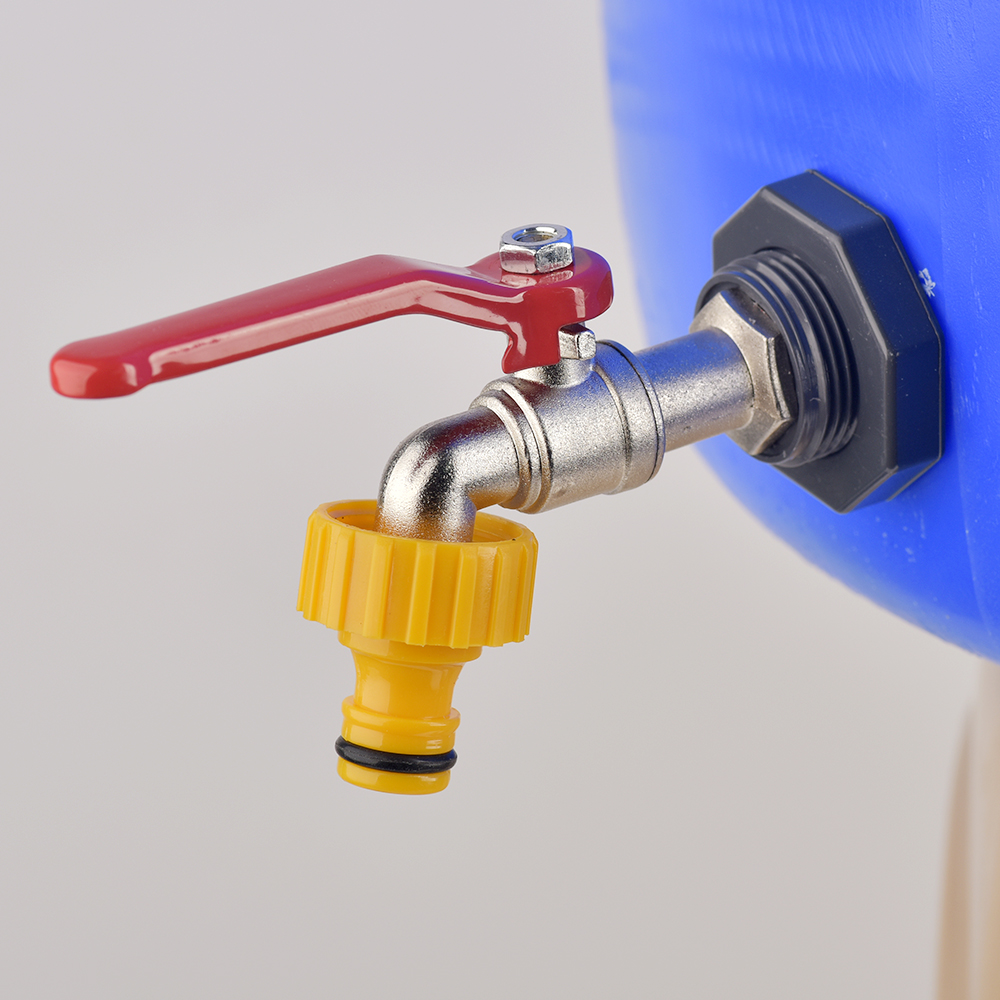 Water Tank Divider Kit - Durable PVC Construction, Easy-Install Bulkhead Fitting & Faucet Alloy for Fish Tanks and Ponds