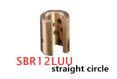 1PC SC12LUU SCS12LUU 12mm long type Linear Ball Bearing Block CNC Router with LM12LUU Bush Pillow Block Linear Shaft CNC 3D: Orange