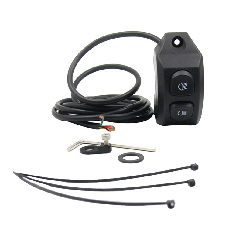 Interruptor de luz de cruce para motocicleta, botón ABS para BMW R1200GS R1250GS F850GS F750GS ADV Adventure