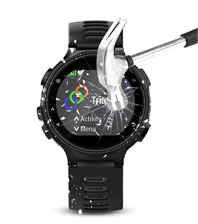 For Garmin Forerunner 235 Tempered Glass 9H Screen Protector Film For Garmin 235 935 230 735 Smart Watch Screen Protecto