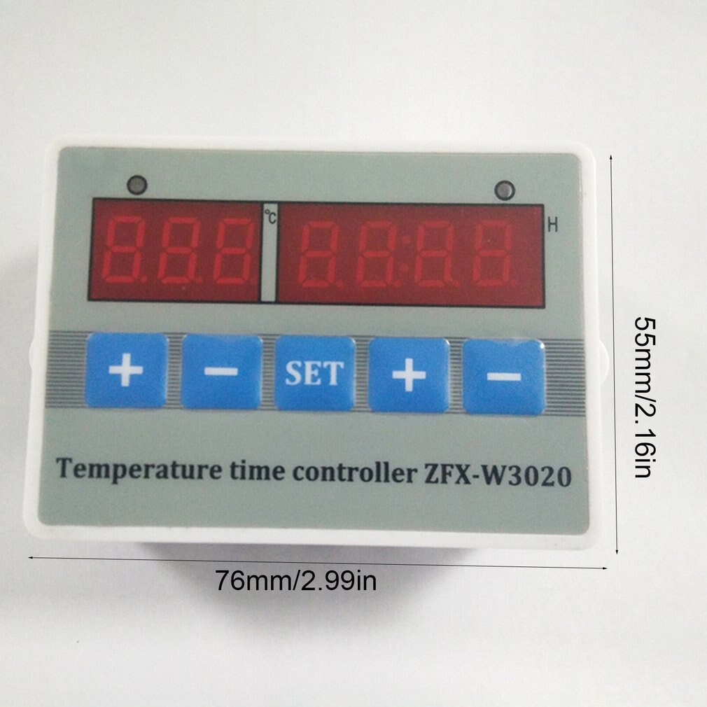 ZFX-W3020 LCD Digital Display Digital Intelligent Temperature Time Controller Thermostat Timer Switch Module