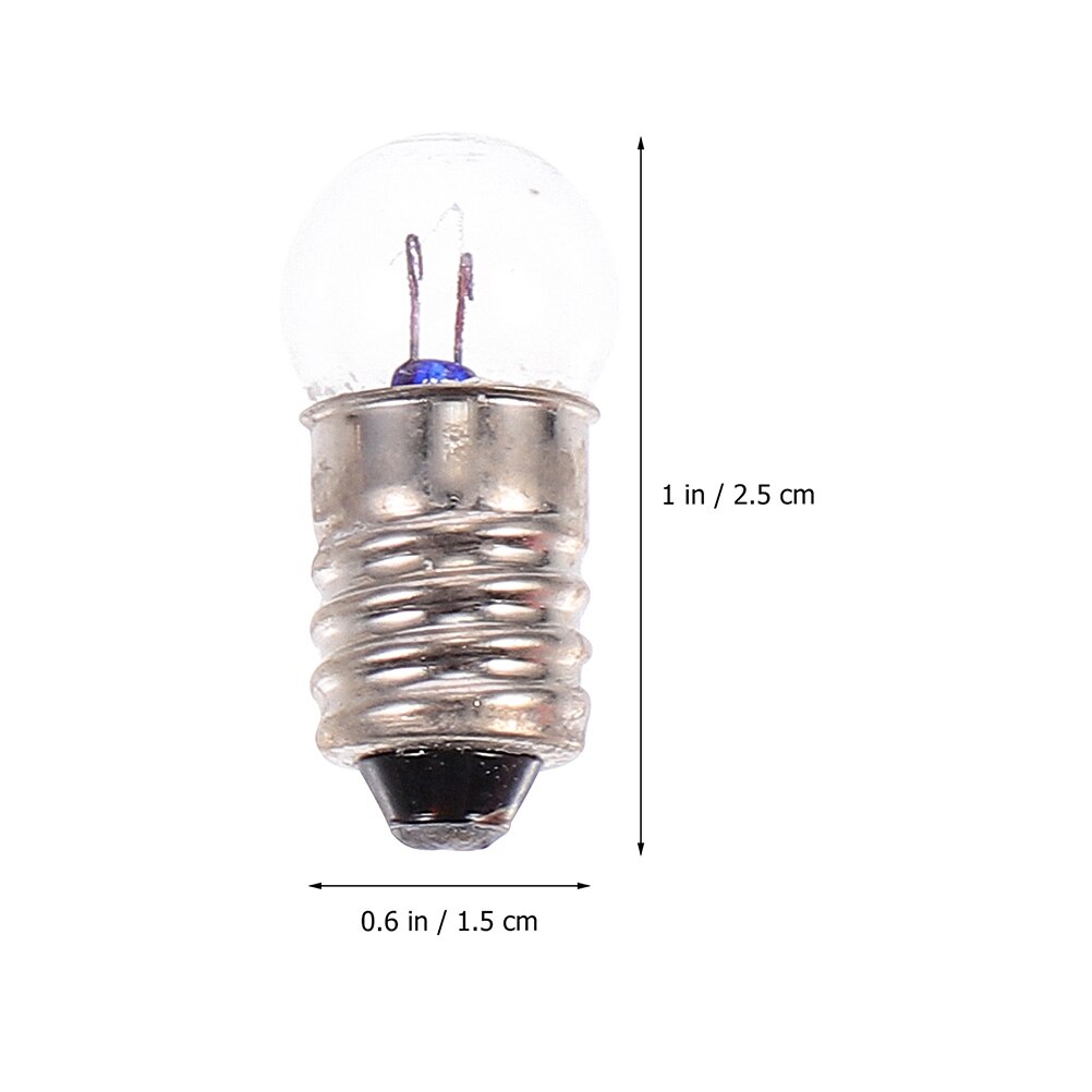 50pcs Light Bulbs Physics Laboratory Equipments Electrical Teaching Bulb 3.8V