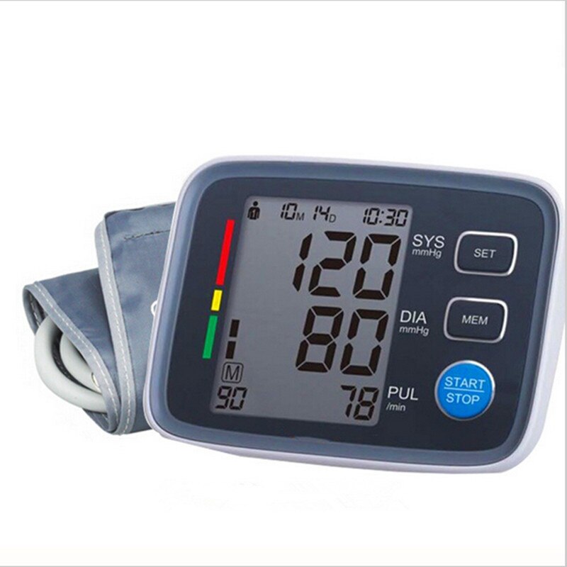 Arm Blood Pressure Pulse Monitors Health care Monitors Digital Upper Portable Blood Pressure Monitor meter sphygmomanometer