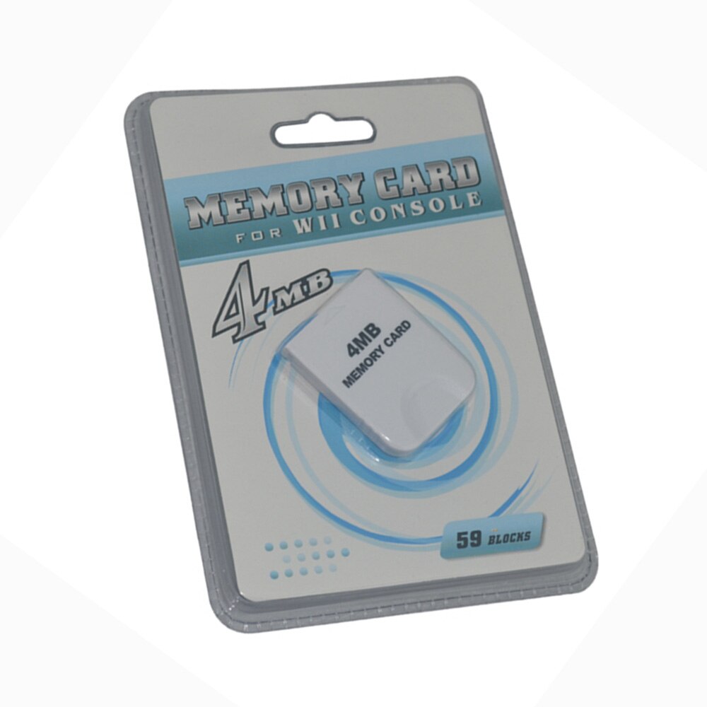 Top-selling Practical Game 4MB Memory Card for Nintendo for Wii Gamecube GC Game System Console game save: Default Title