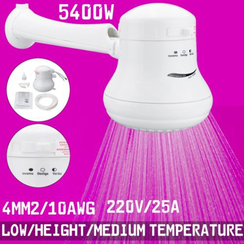 Portable Bathroom Double Controller Electric Insta... Grandado