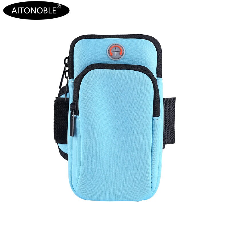 Aitonoble Outdorr Exercise Bag Sports Phone Holder Armband Case Running Armbag Waterproof Bag