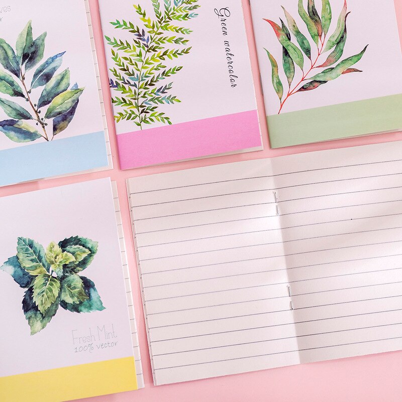 Korean small fresh notepad soft surface copy students portable notebook small book exercise book