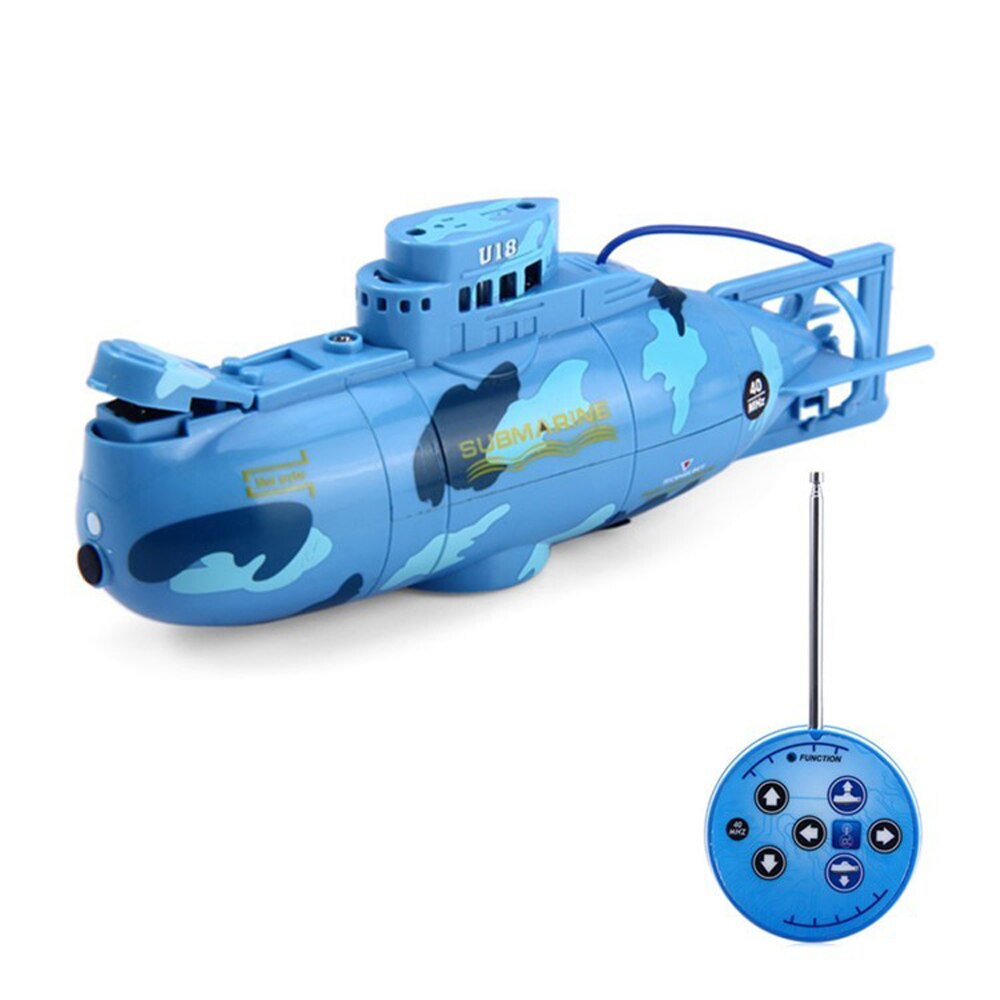 USB Charging Ship Create Toys Speed Radio Remote Control Submarine Electric Mini RC Submarine Model Xmas for Kids Children