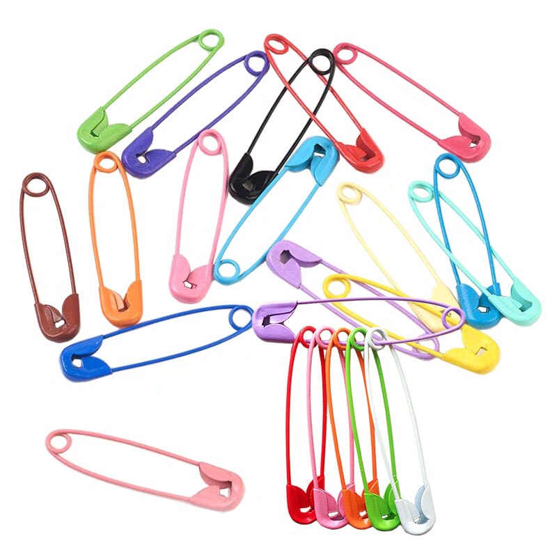Miusie 500 Stuks Veiligheidsspelden Diy Naaien Gereedschap Accessoire Rvs Naalden Grote Veiligheid Pin Kleine Broche Kleding Accessoires