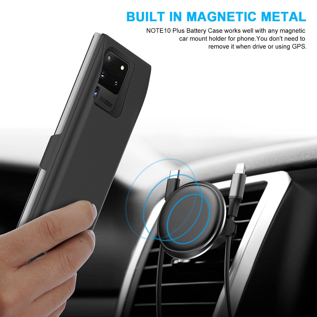 7000 Mah Voor Samsung Galaxy S20 S20 + Plus S20 Ultra Lader Batterij Case Smart Telefoon Batterij Cover Smart power Bank