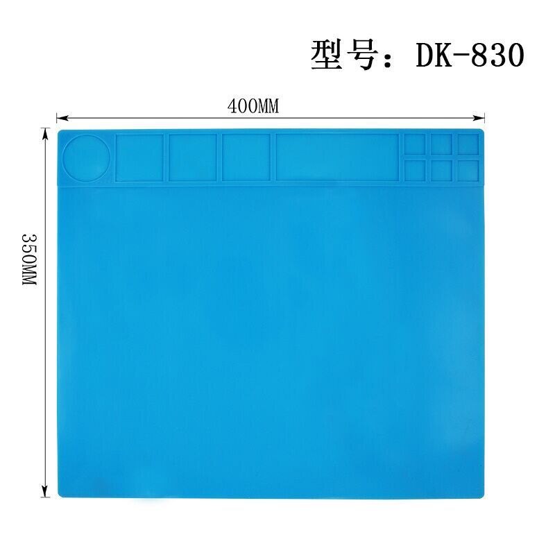 ESD Heat Insulation Soldering Working Mat With magnet Silicone insulation pad High temperature resistance welding Working Mat: 830