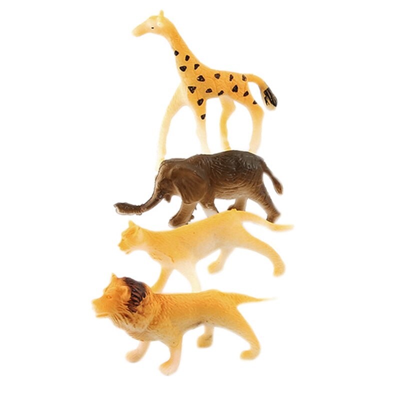 Animales de zoológico-Juego de animales-Juguetes Divertidos para niños